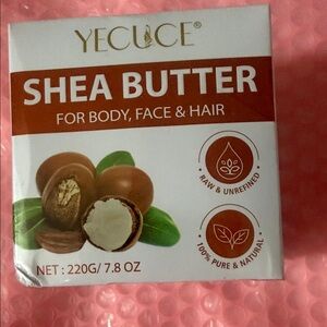 Shea Butter Moisturizer - White - For Body, Face & Hair